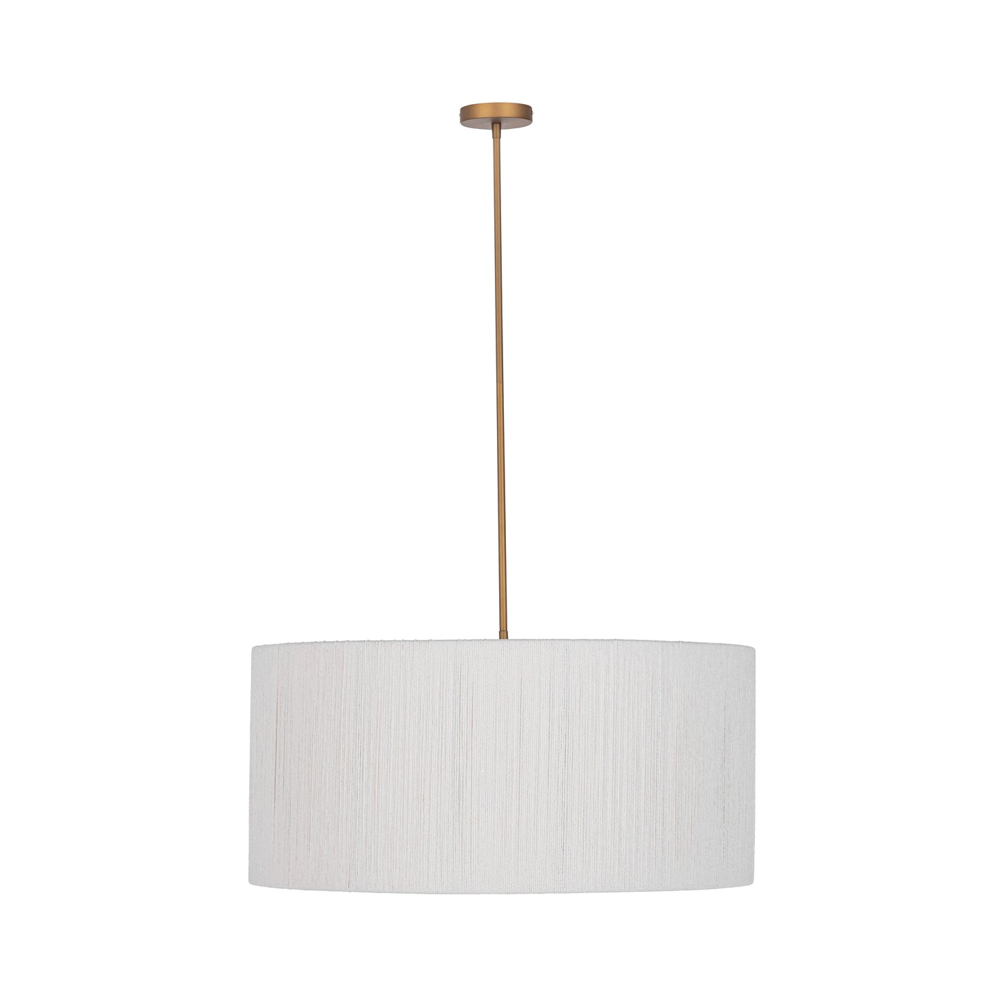 Allyn Pendant White/Gold Pendant Lamp - Ornate Home