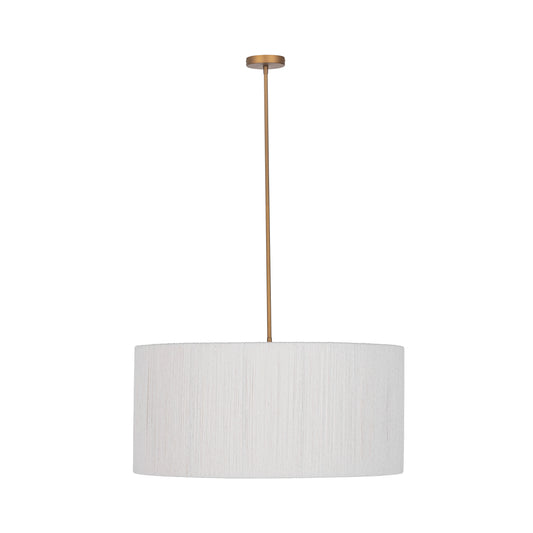 Allyn Pendant White/Gold Pendant Lamp - Ornate Home
