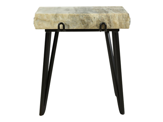 Alpert Light Brown Accent Table - Ornate Home