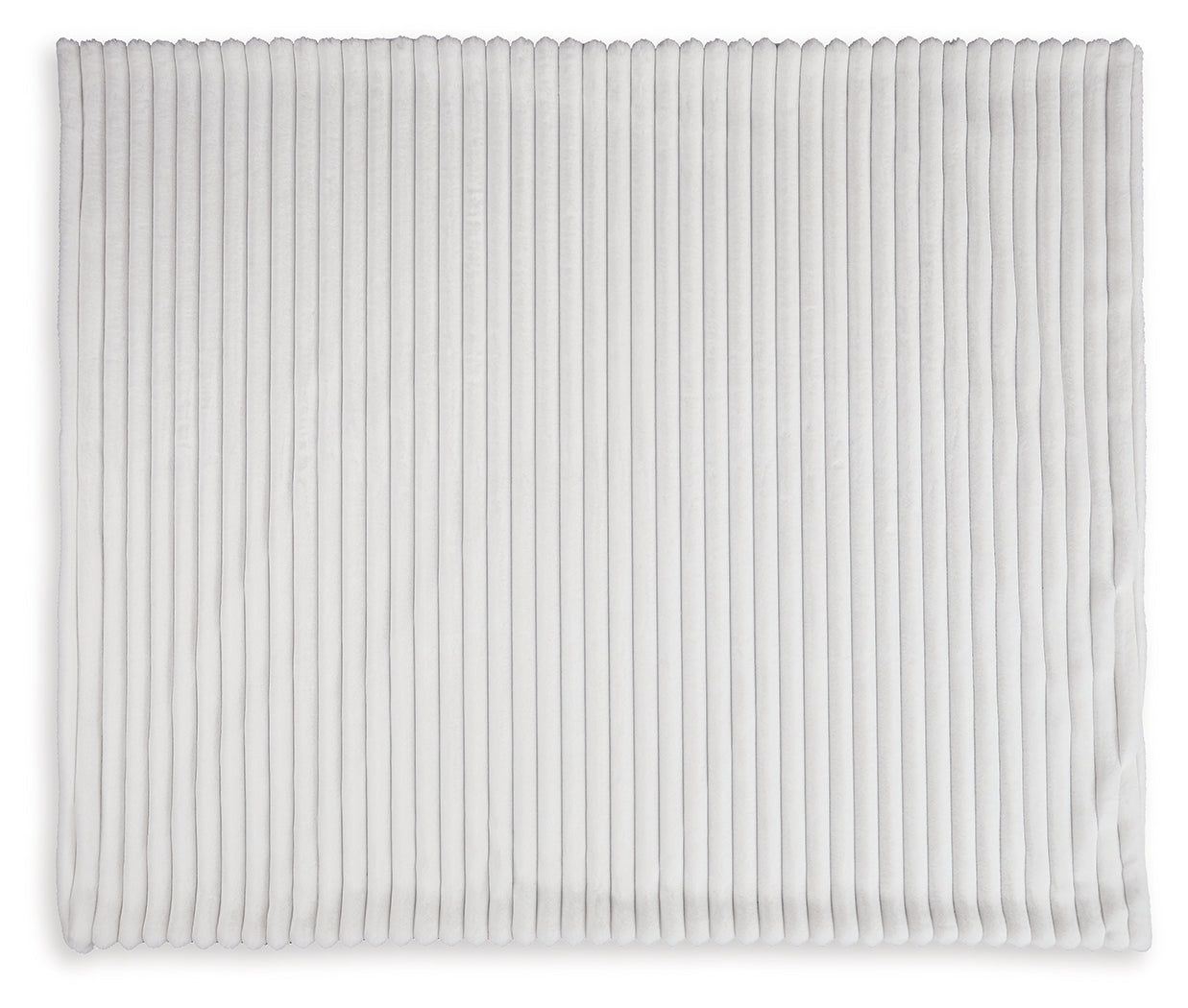 Alsonwell White Striped Throw- Viva Furn