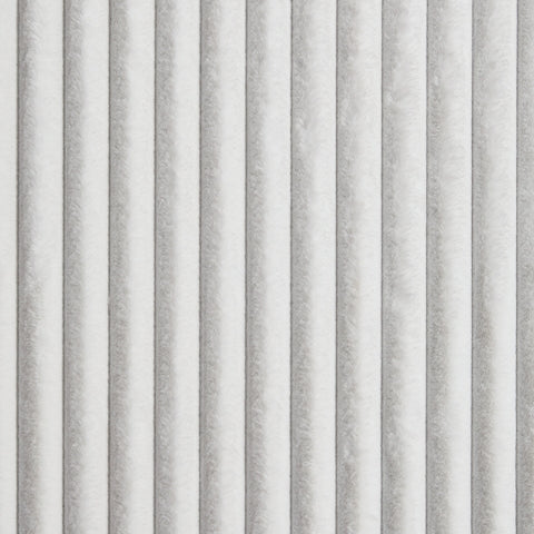 Alsonwell White Striped Throw- Viva Furn