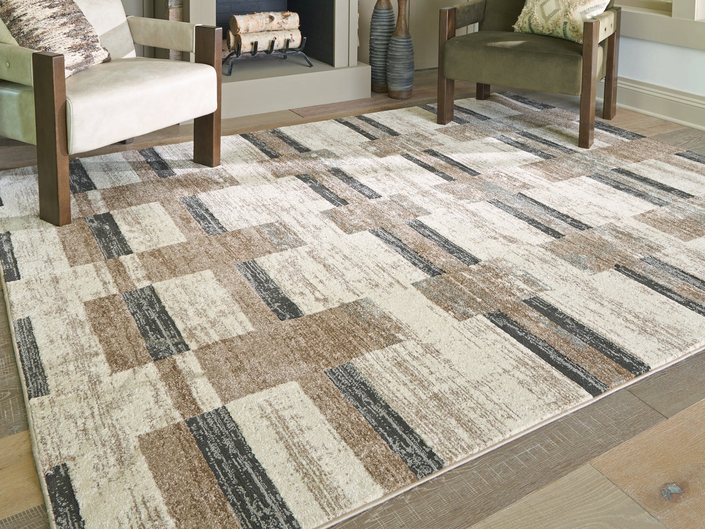 Alstone Multi Large Rug- Viva Furn