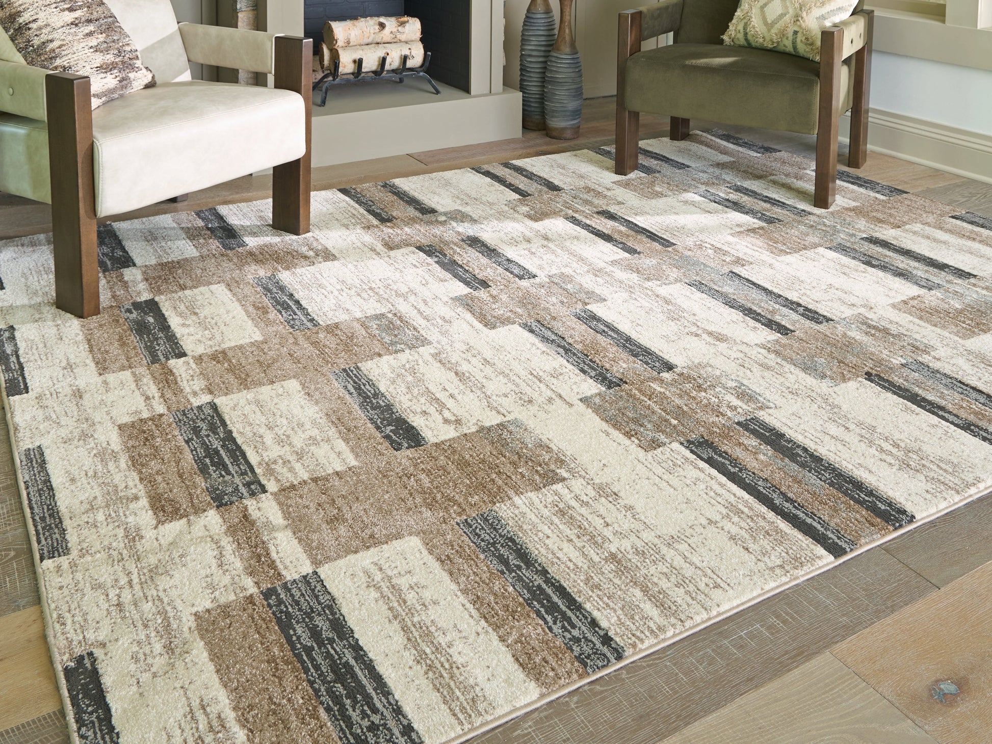 Alstone Multi Large Rug- Viva Furn