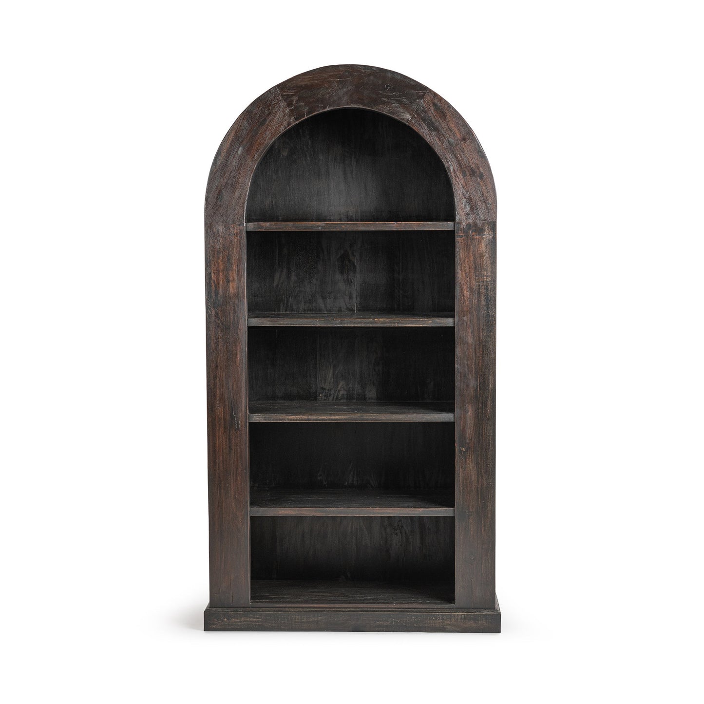 Alta Arch Charcoal Haze Bookcase - Ornate Home
