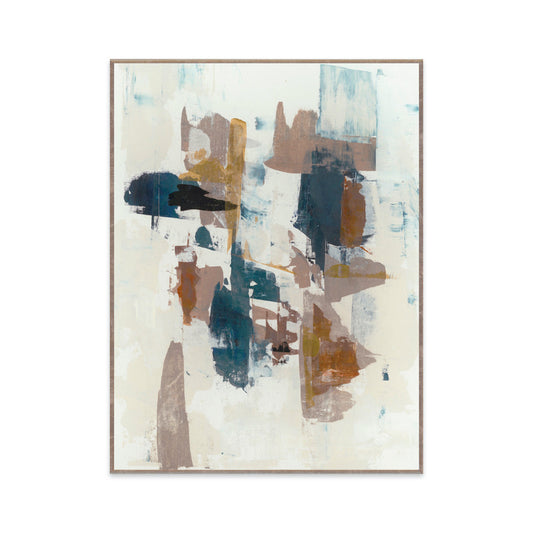 Alternative I Blue Painting Art 36x48 by Buddy Whitlock - Ornate Home