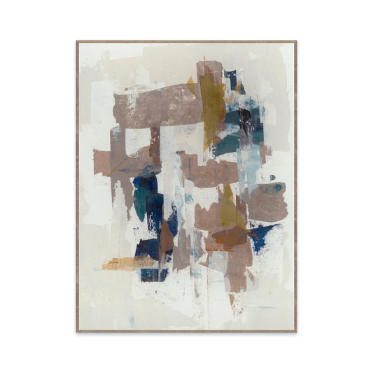 Alternative II Blue Painting Art 36x48 by Buddy Whitlock - Ornate Home