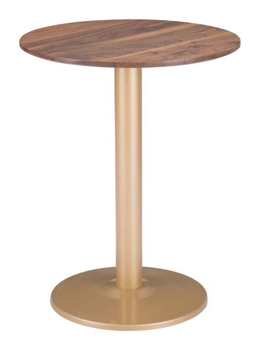 Alto Brown & Gold Bistro Table - Ornate Home