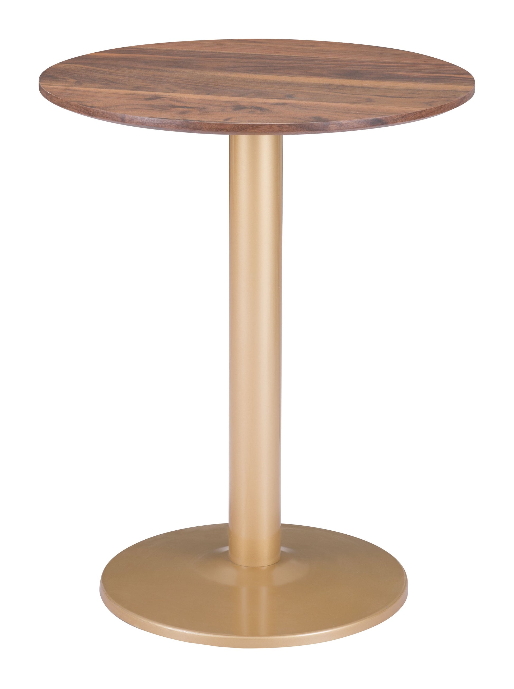 Alto Brown & Gold Bistro Table - Ornate Home