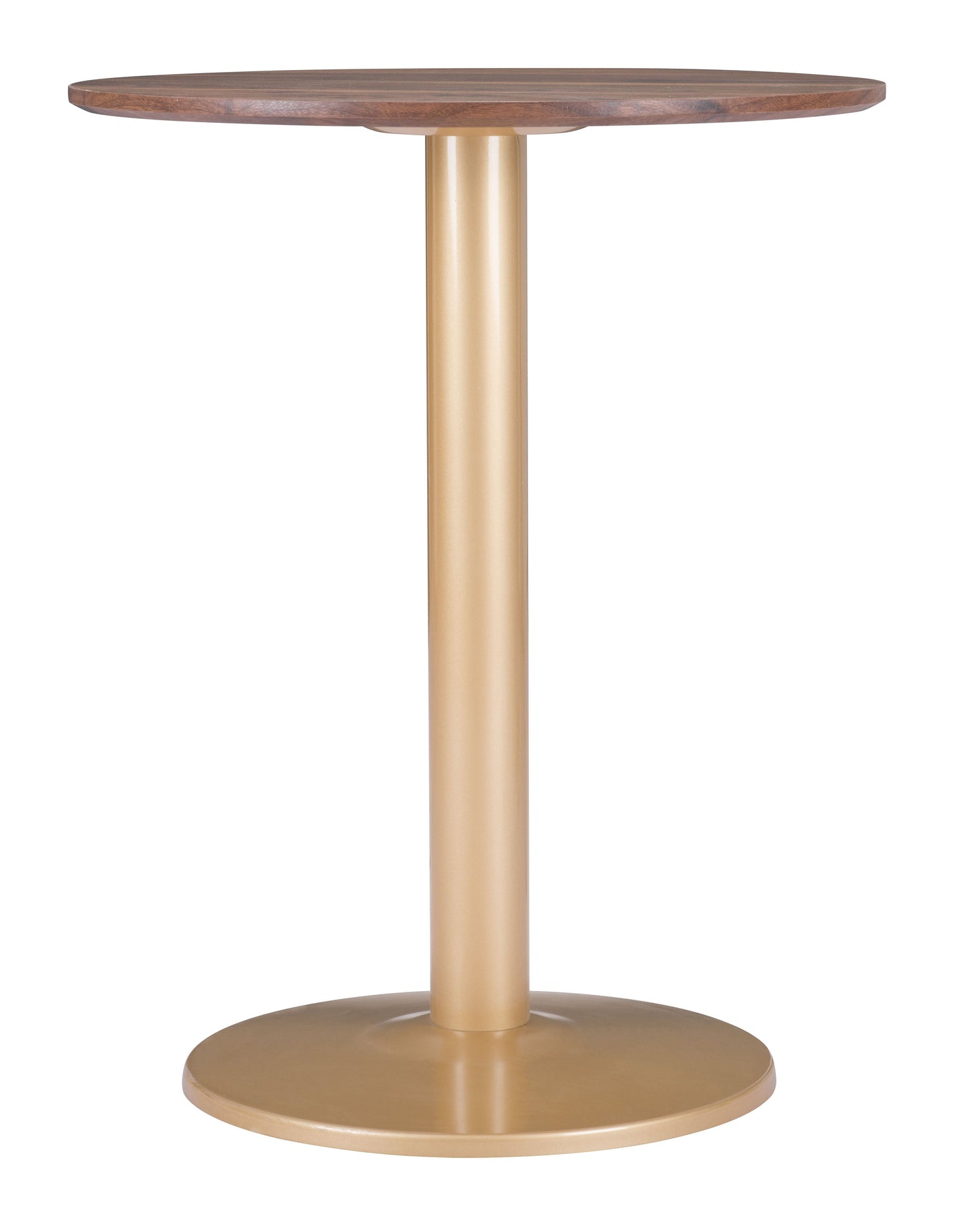 Alto Brown & Gold Bistro Table - Ornate Home