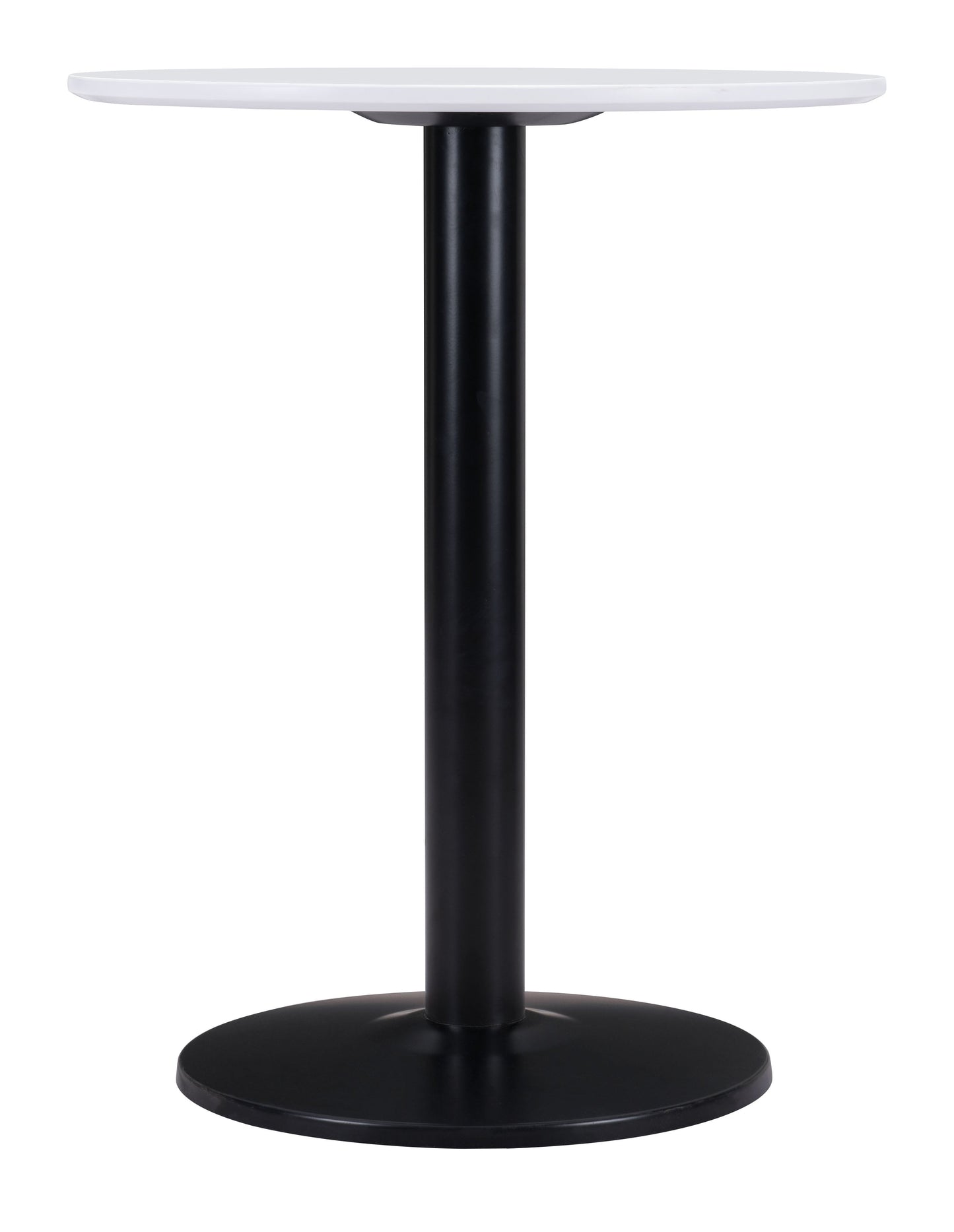 Alto White & Black Bistro Table - Ornate Home