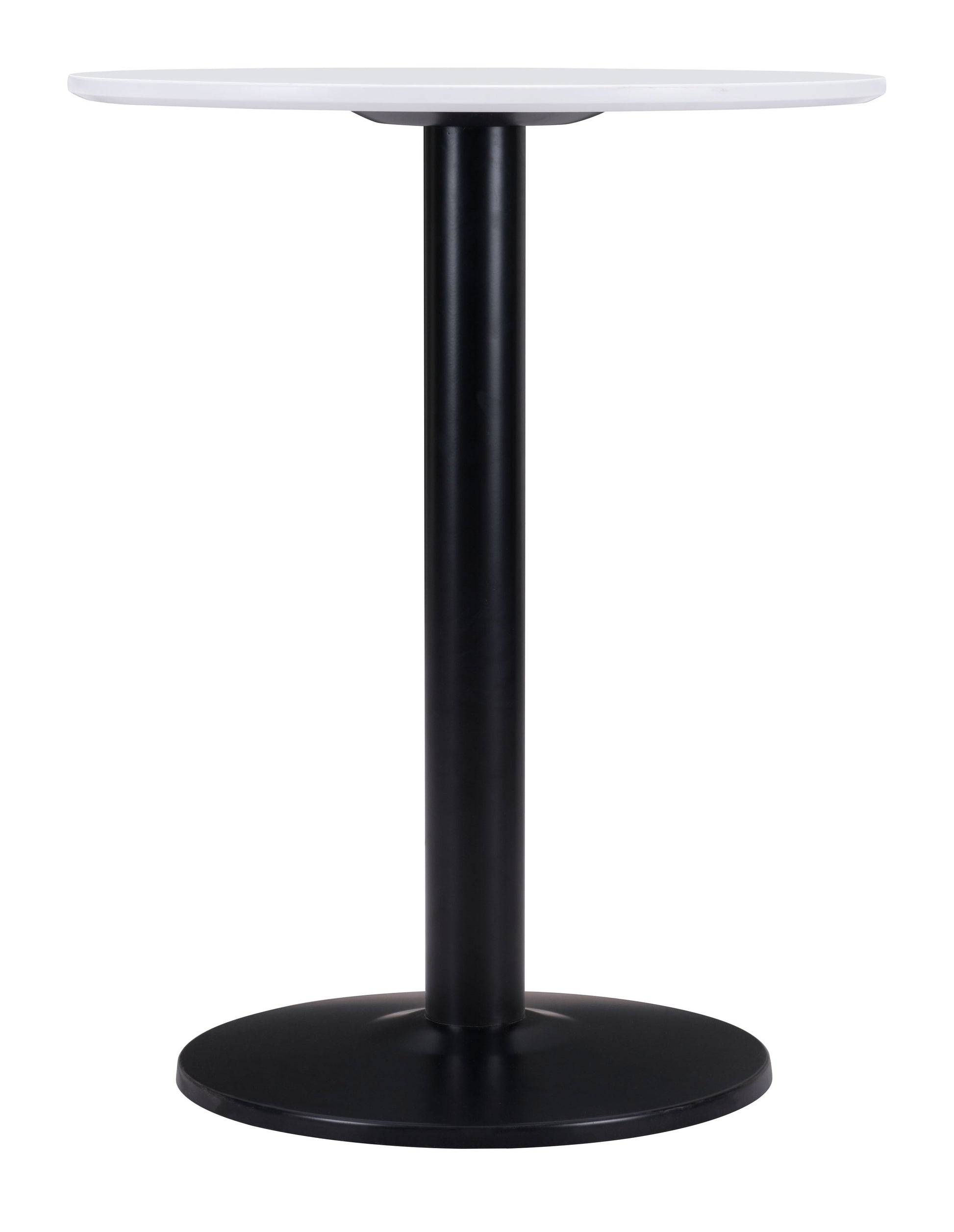 Alto White & Black Bistro Table - Ornate Home