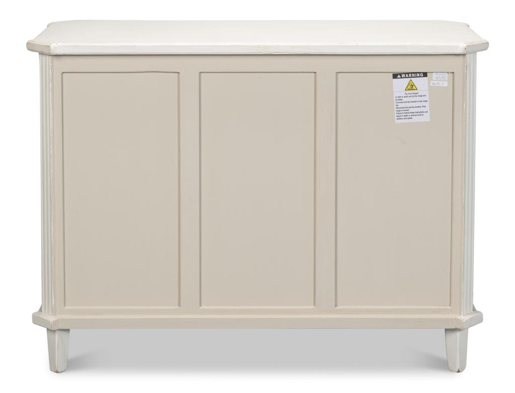 Altus White Commode - Ornate Home