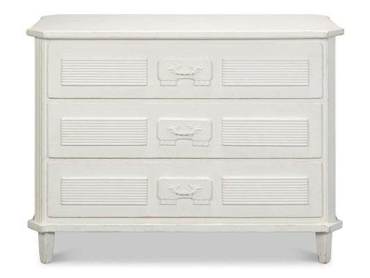 Altus White Commode - Ornate Home