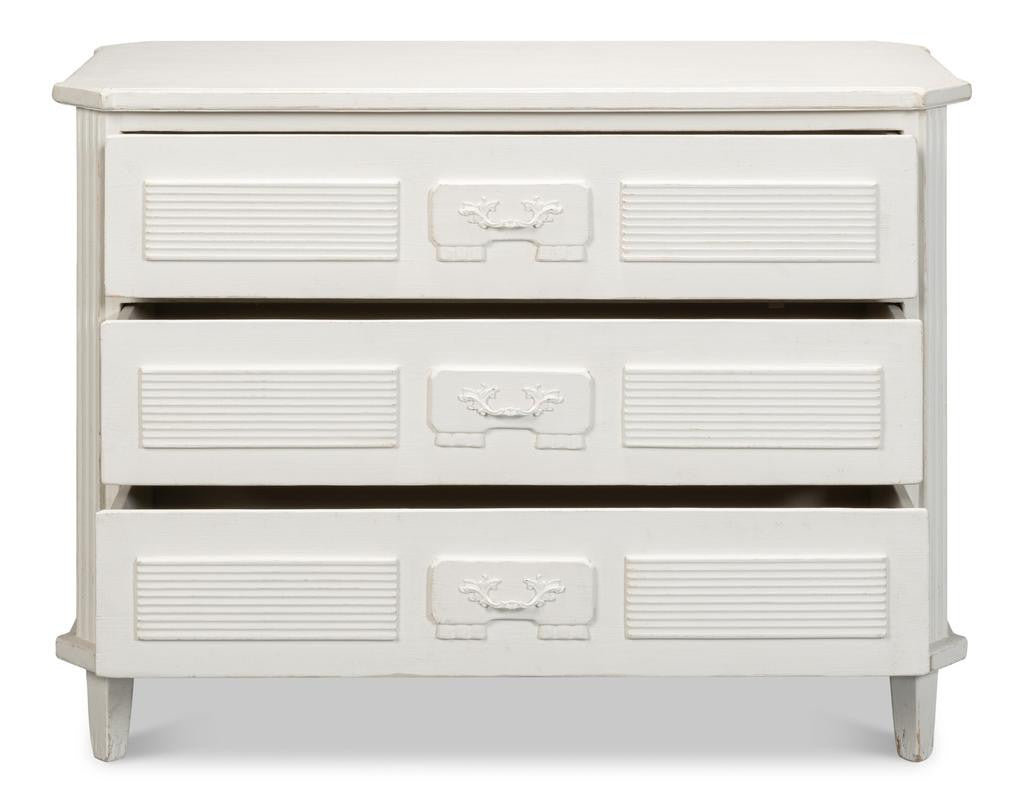 Altus White Commode - Ornate Home