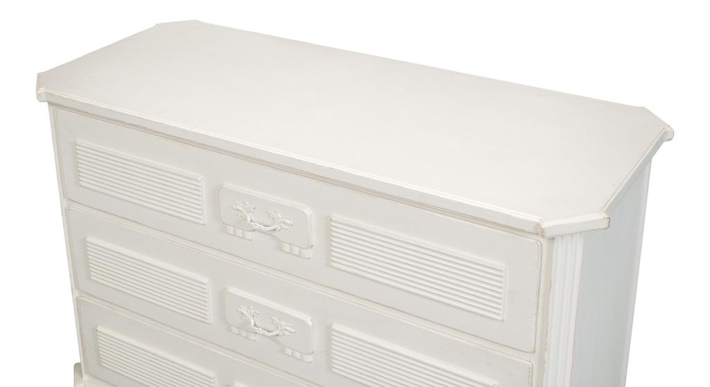 Altus White Commode - Ornate Home