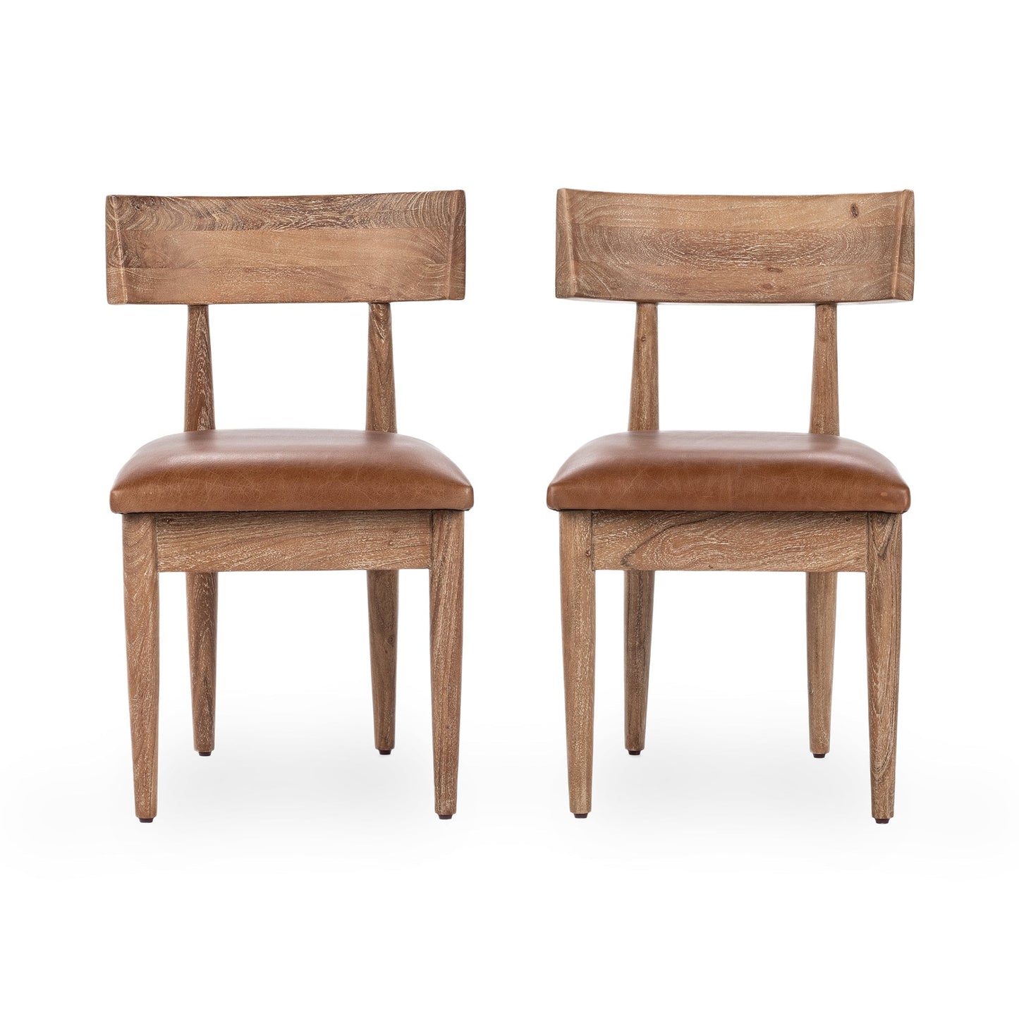 Alvaro Golden Wheat Dining Chair (Set of 2) - Ornate Home