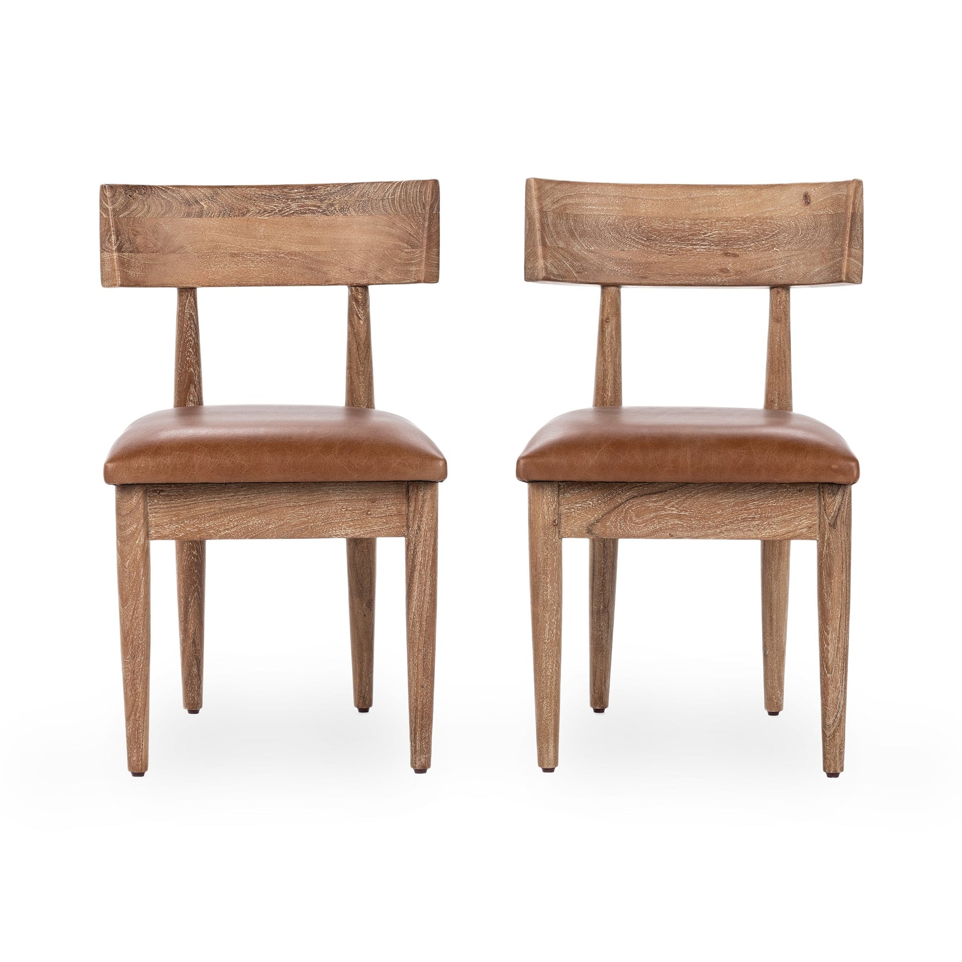 Alvaro Golden Wheat Dining Chair (Set of 2) - Ornate Home