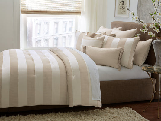 Amalfi Sand Comforter Set - Ornate Home