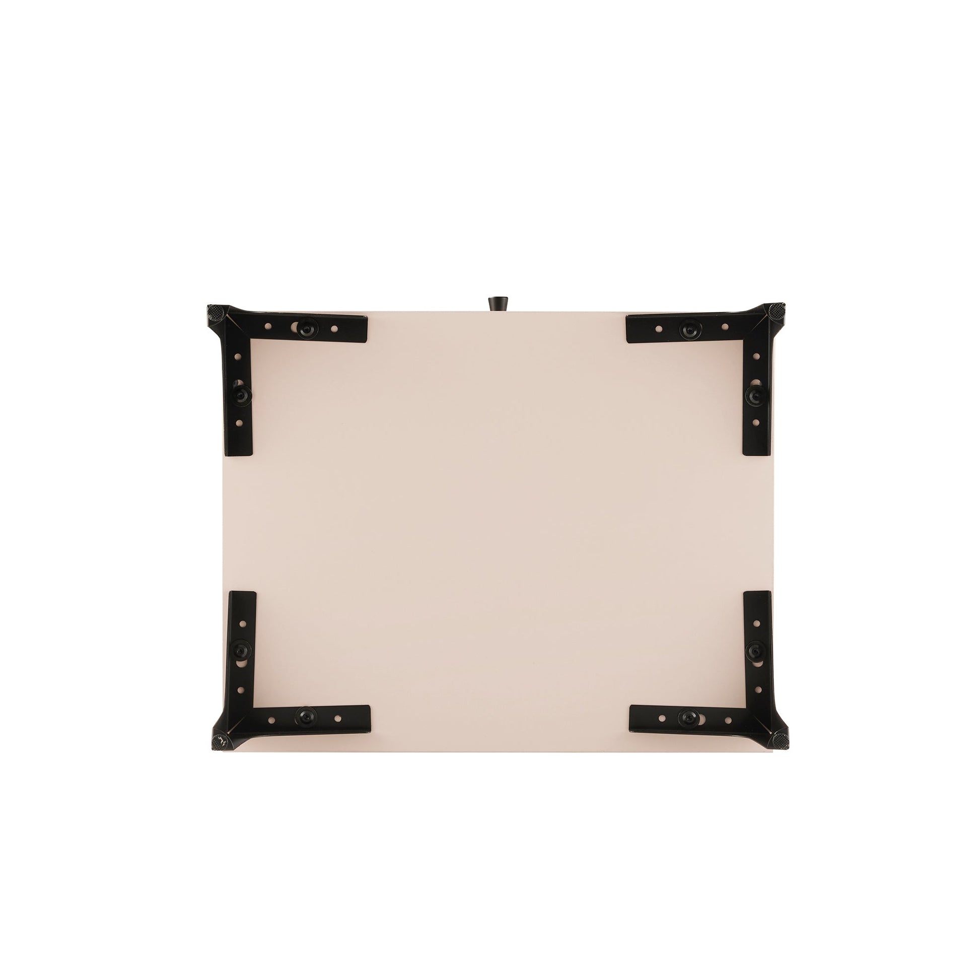 Amara Nightstand in Pale Rose and White (set of 2) - Ornate Home