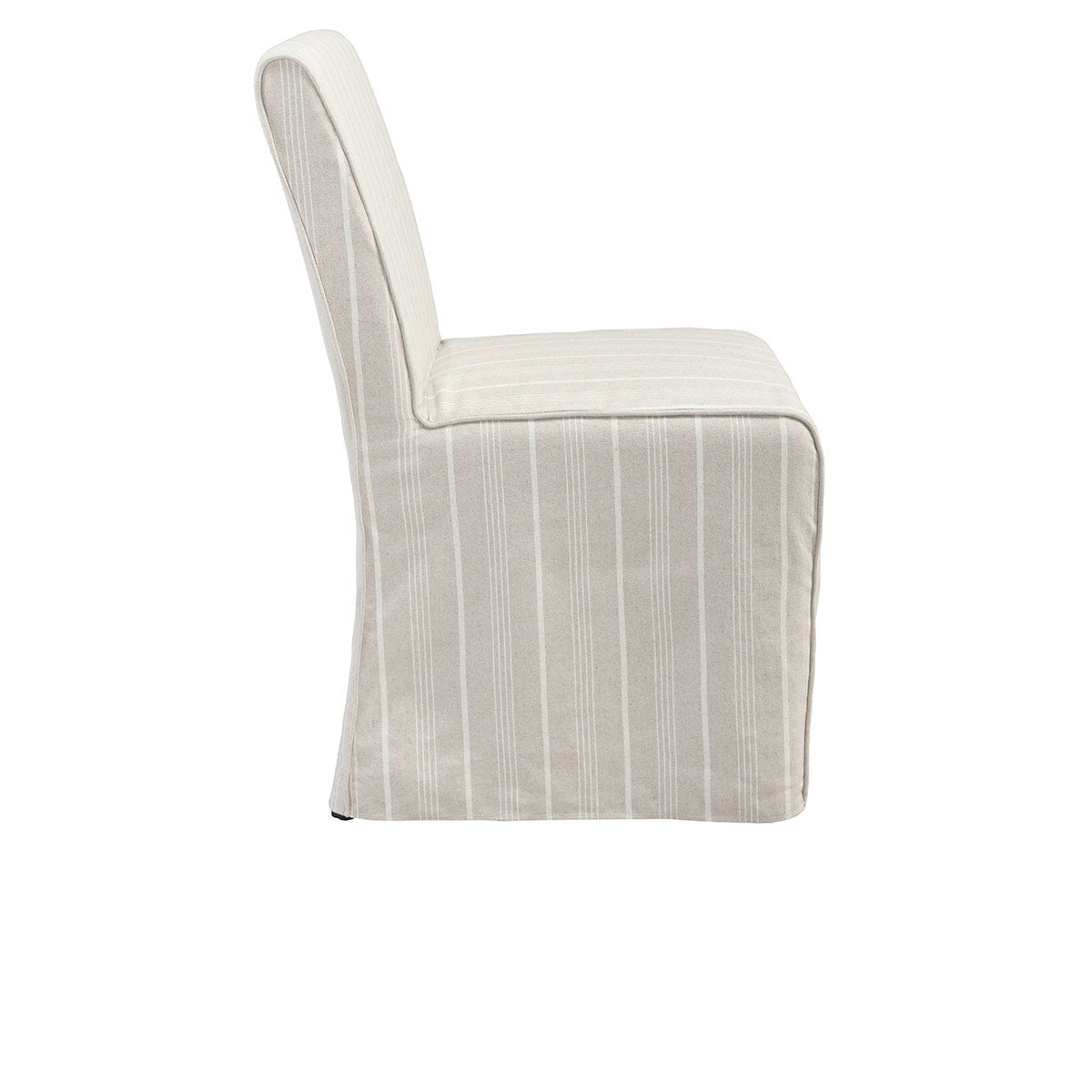 Amaya Beige Upholstered Dining Chair (Set of 2) - Ornate Home