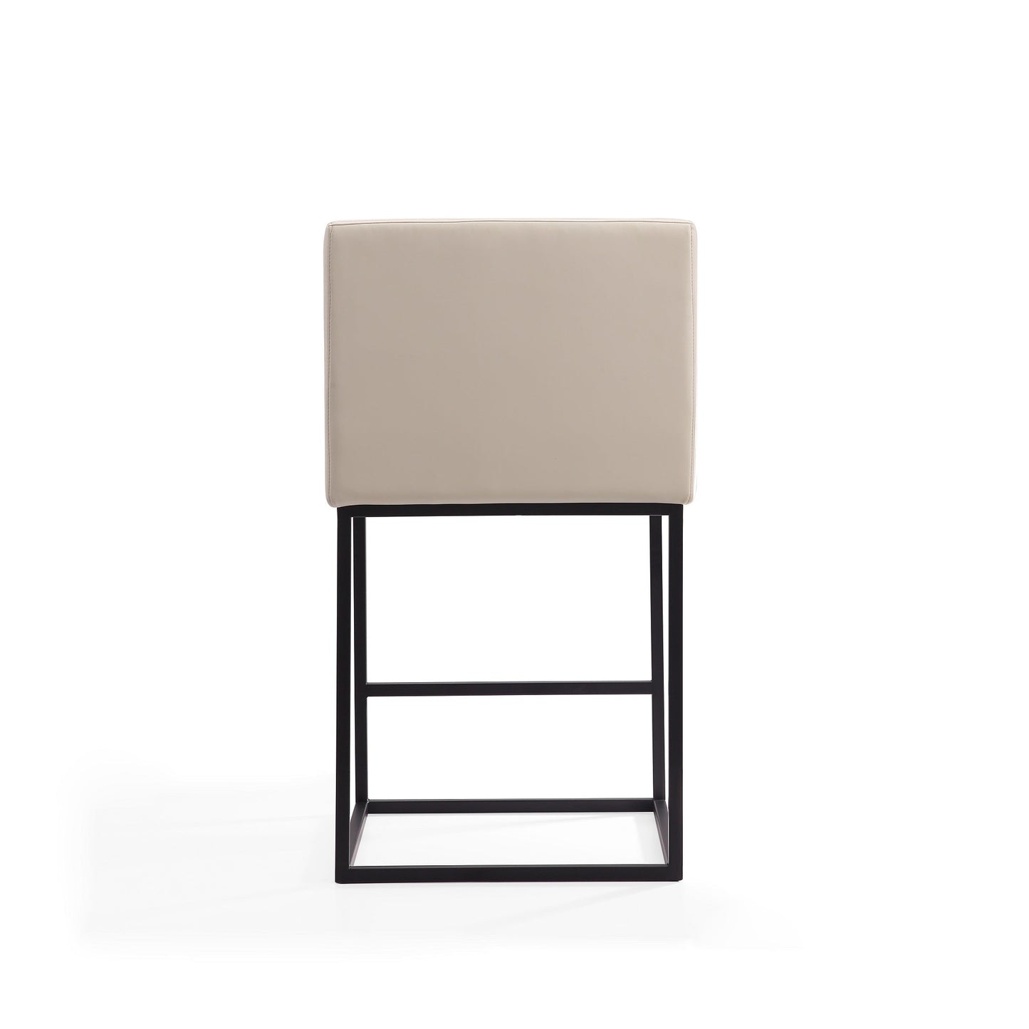 Ambassador Counter Stool in Cream and Black - Ornate Home