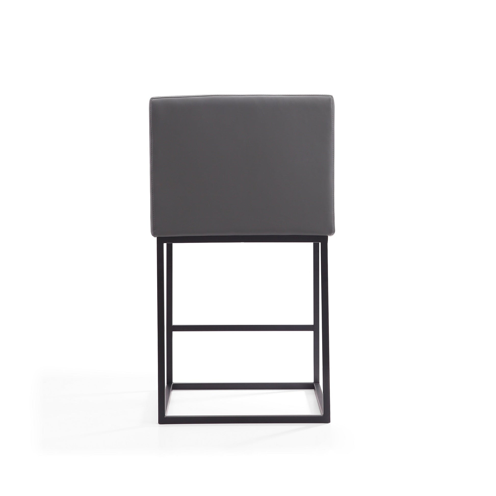 Ambassador Counter Stool in Grey and Black - Ornate Home