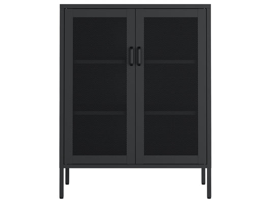 Amelia 31.5" Accent Cabinet in Black - Ornate Home