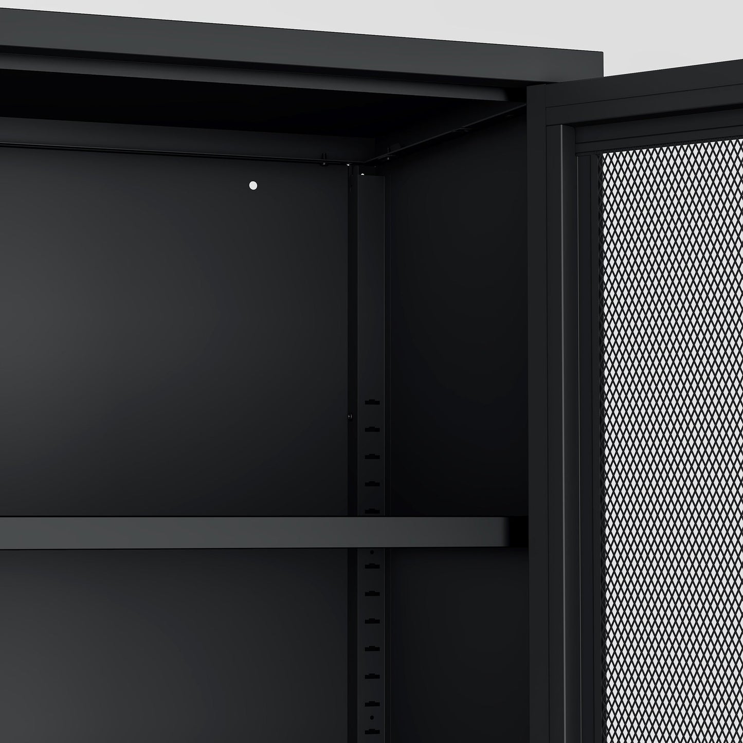 Amelia 31.5" Accent Cabinet in Black - Ornate Home