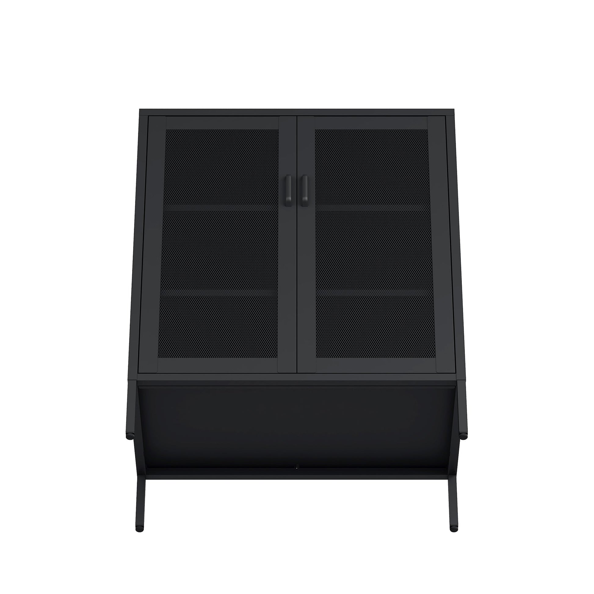 Amelia 31.5" Accent Cabinet in Black - Ornate Home