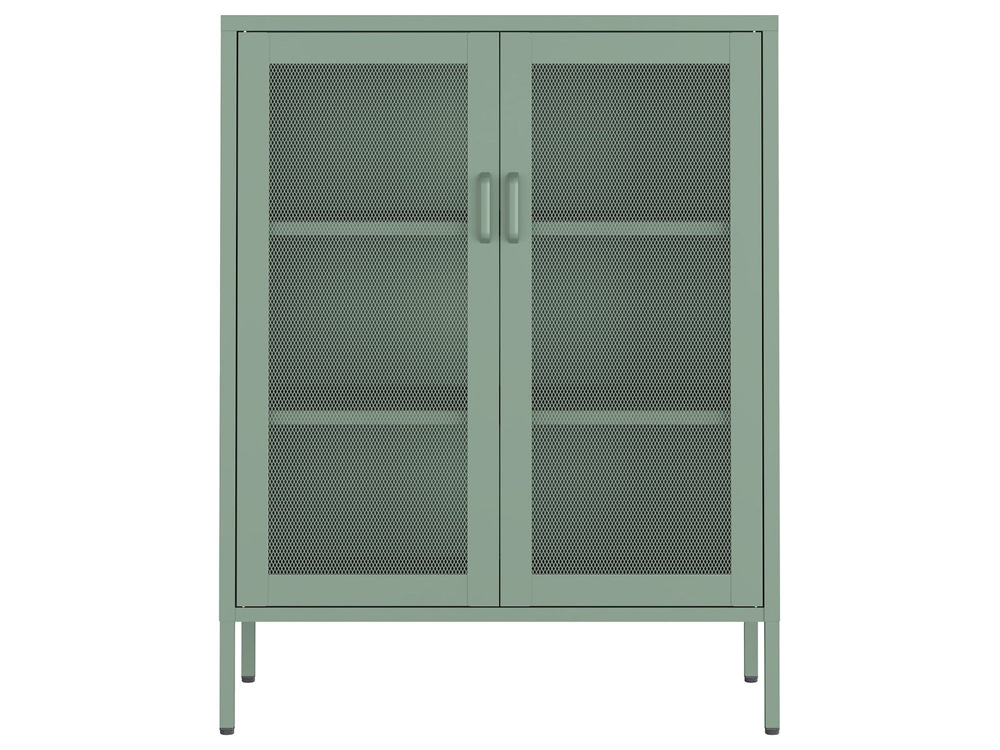 Amelia 31.5" Accent Cabinet in Green - Ornate Home