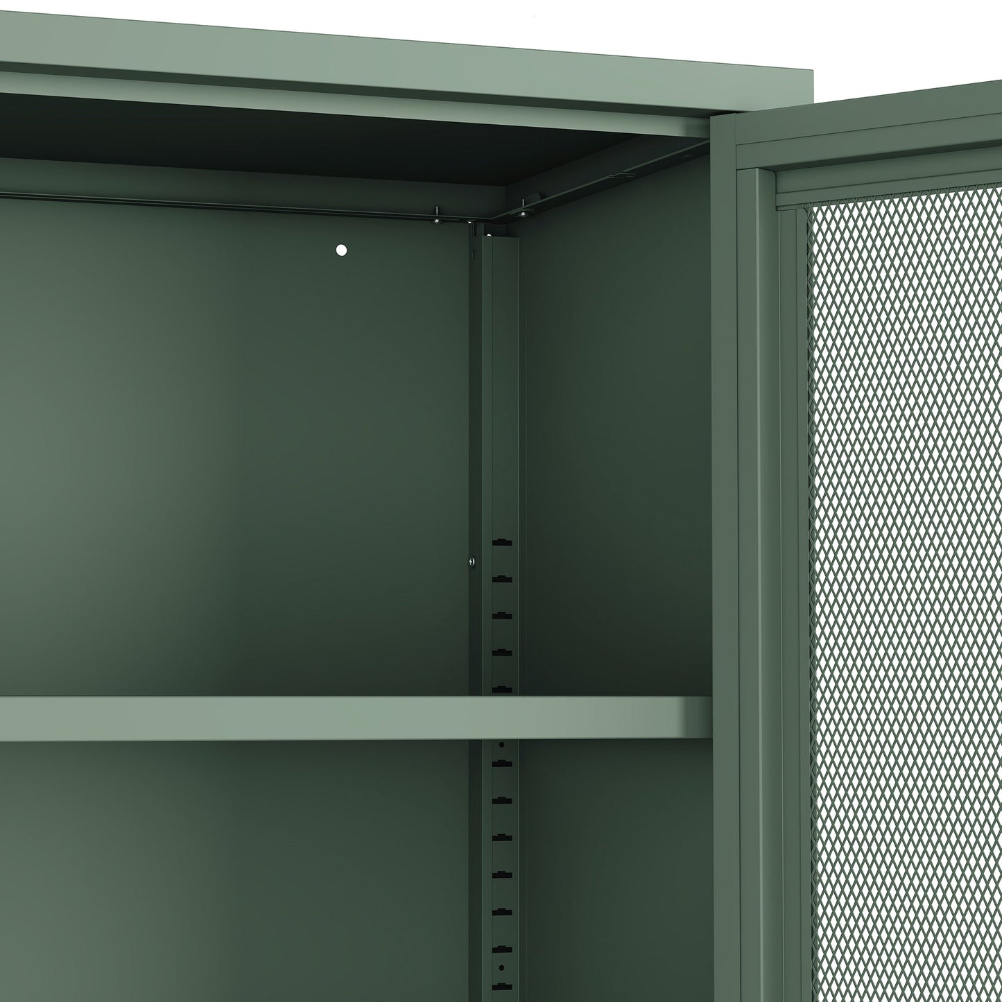 Amelia 31.5" Accent Cabinet in Green - Ornate Home