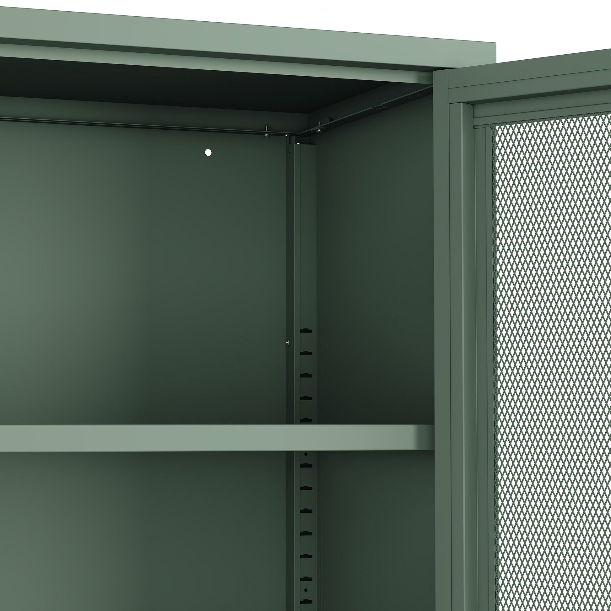 Amelia 31.5" Accent Cabinet in Green - Ornate Home