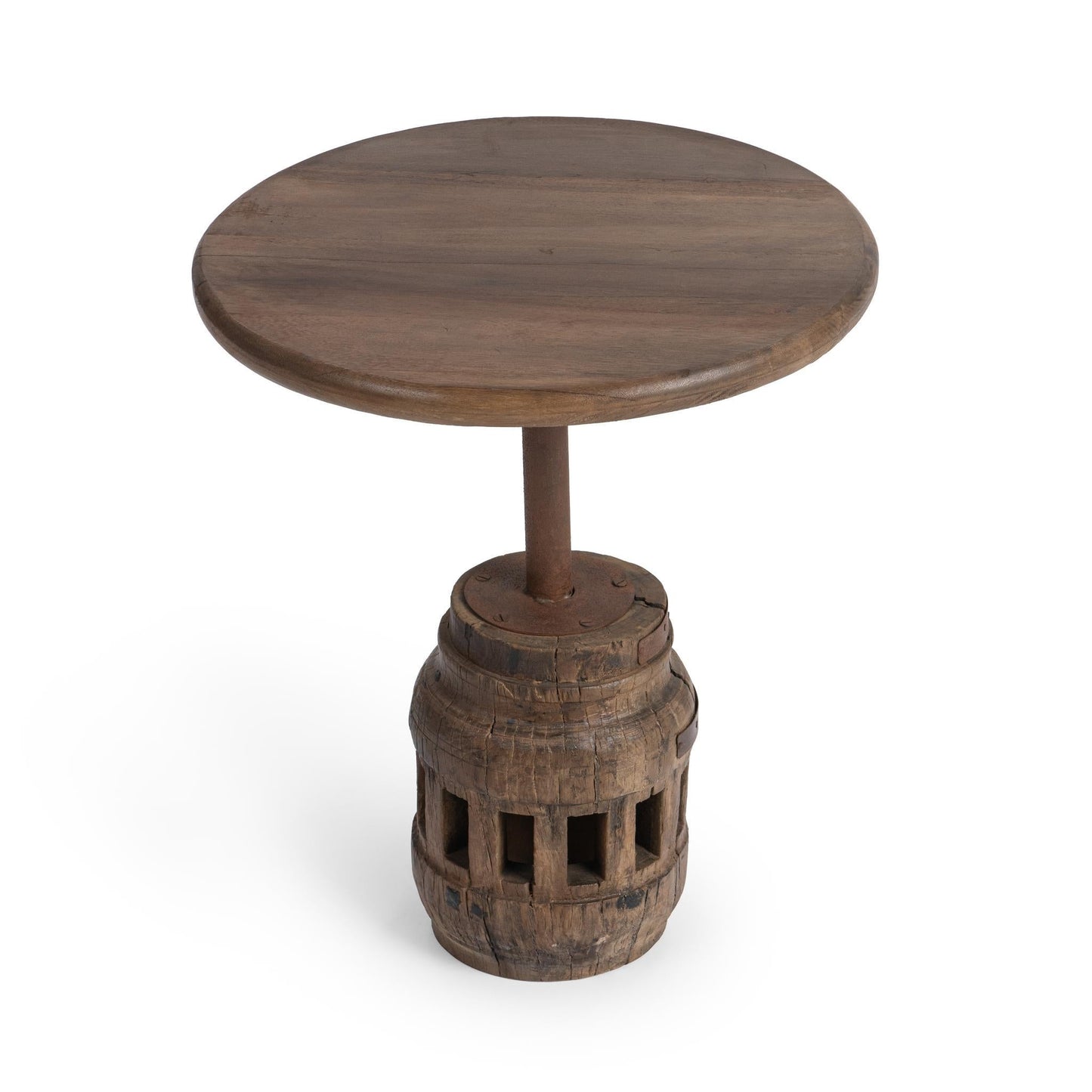Amira Natural Accent Table Medium - Ornate Home