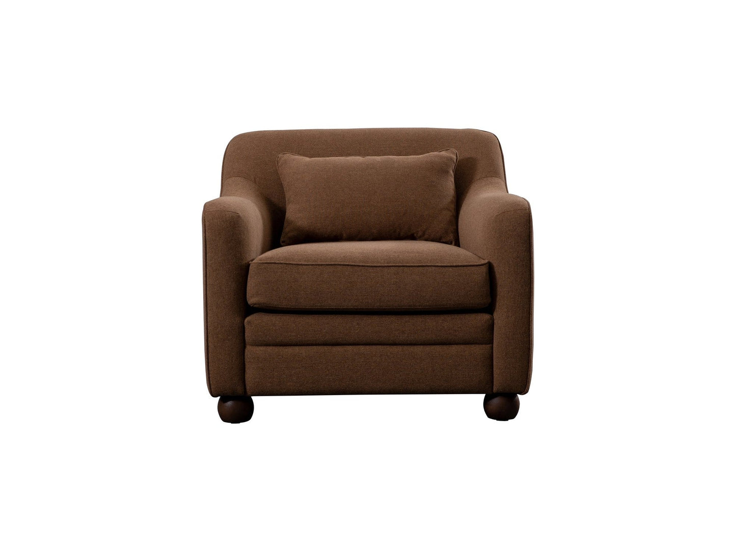 Amira Rust Accent Chair - Ornate Home