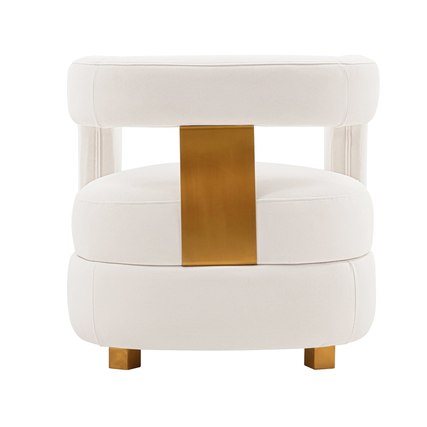 Amirah Accent Chair in White (set of 2) - Ornate Home