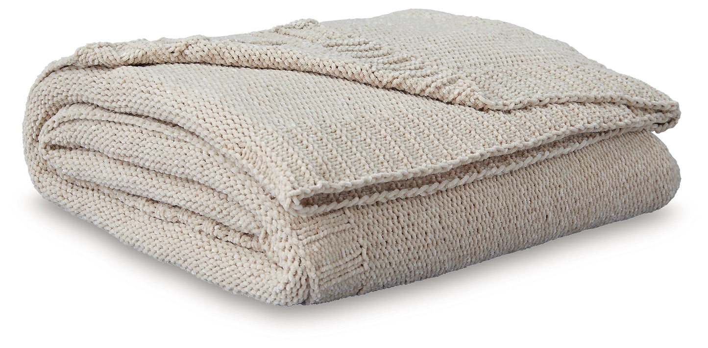 Anawood Oatmeal Throw- Viva Furn