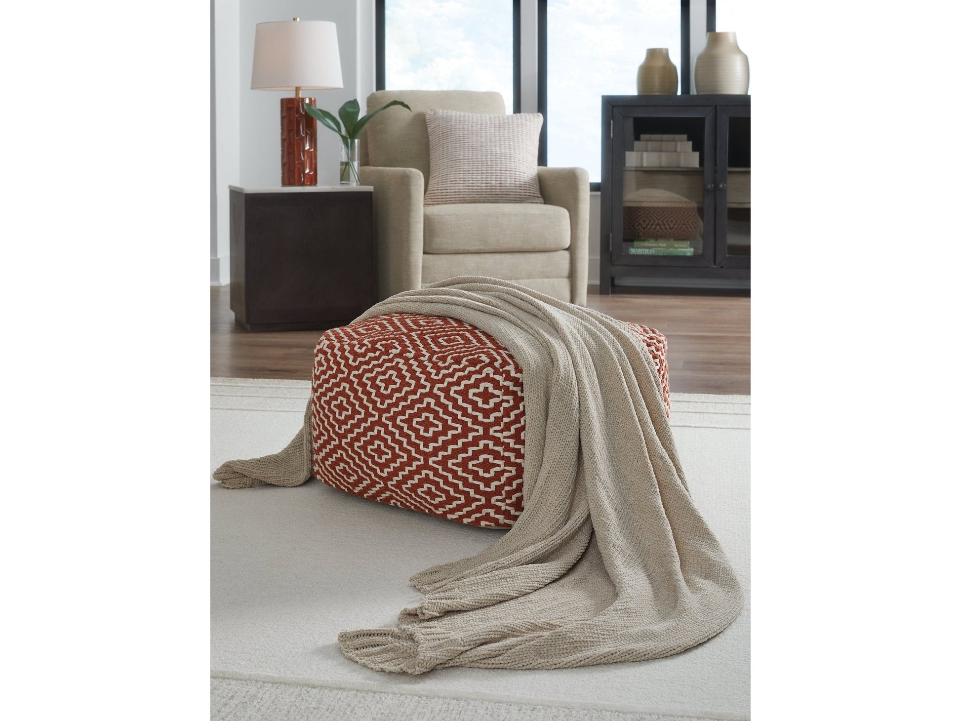 Anawood Oatmeal Throw (Set of 3)- Viva Furn