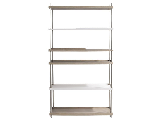 Anax Crema/Graphite/Sandbar Etagere - Ornate Home
