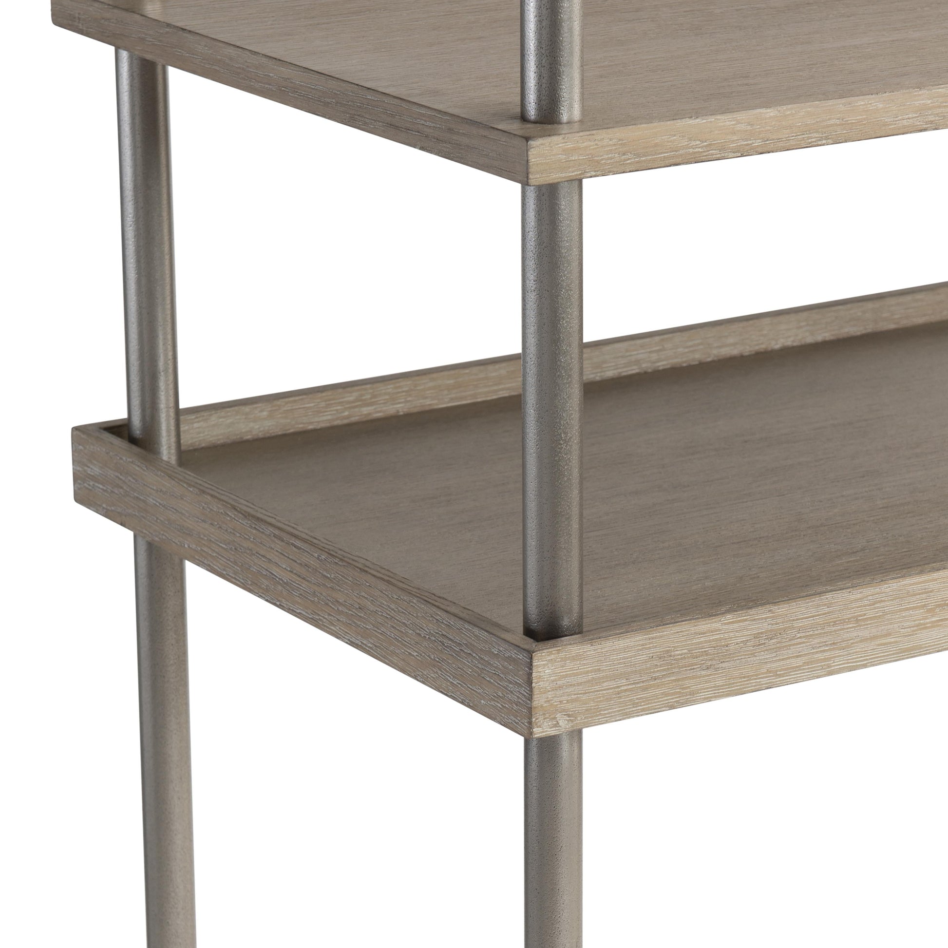 Anax Crema/Graphite/Sandbar Etagere - Ornate Home