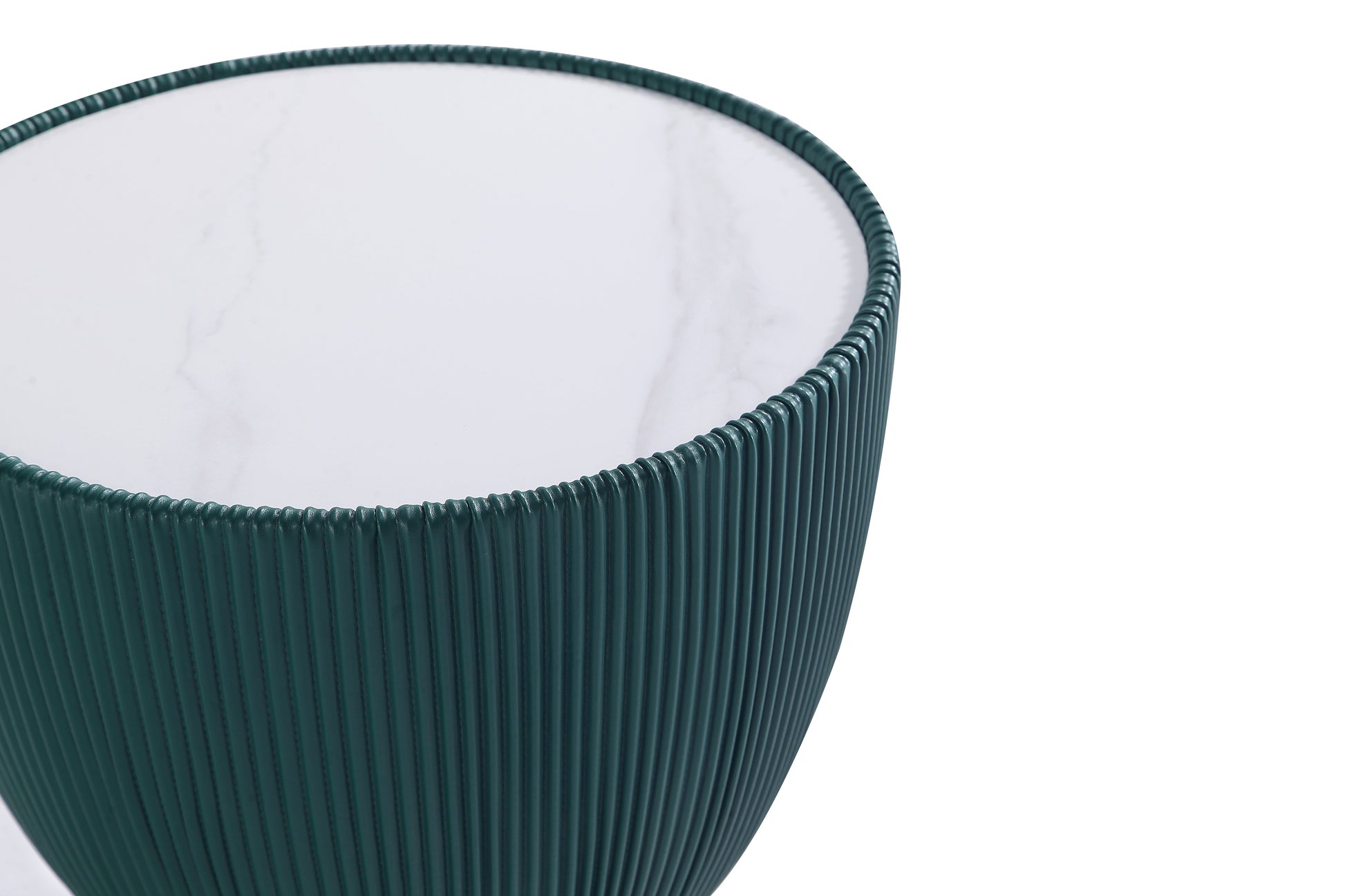 Anderson Coffee Table, End Table 1.0 and End Table 2.0 in Green (set of 3) - Ornate Home