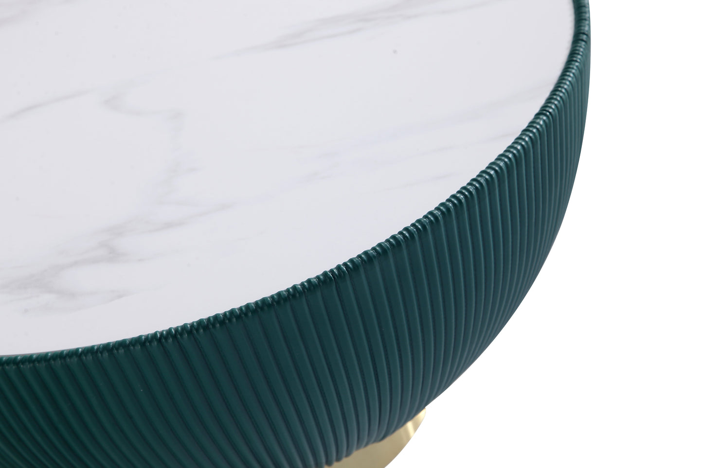 Anderson Coffee Table and End Table 1.0 in Green (set of 2) - Ornate Home