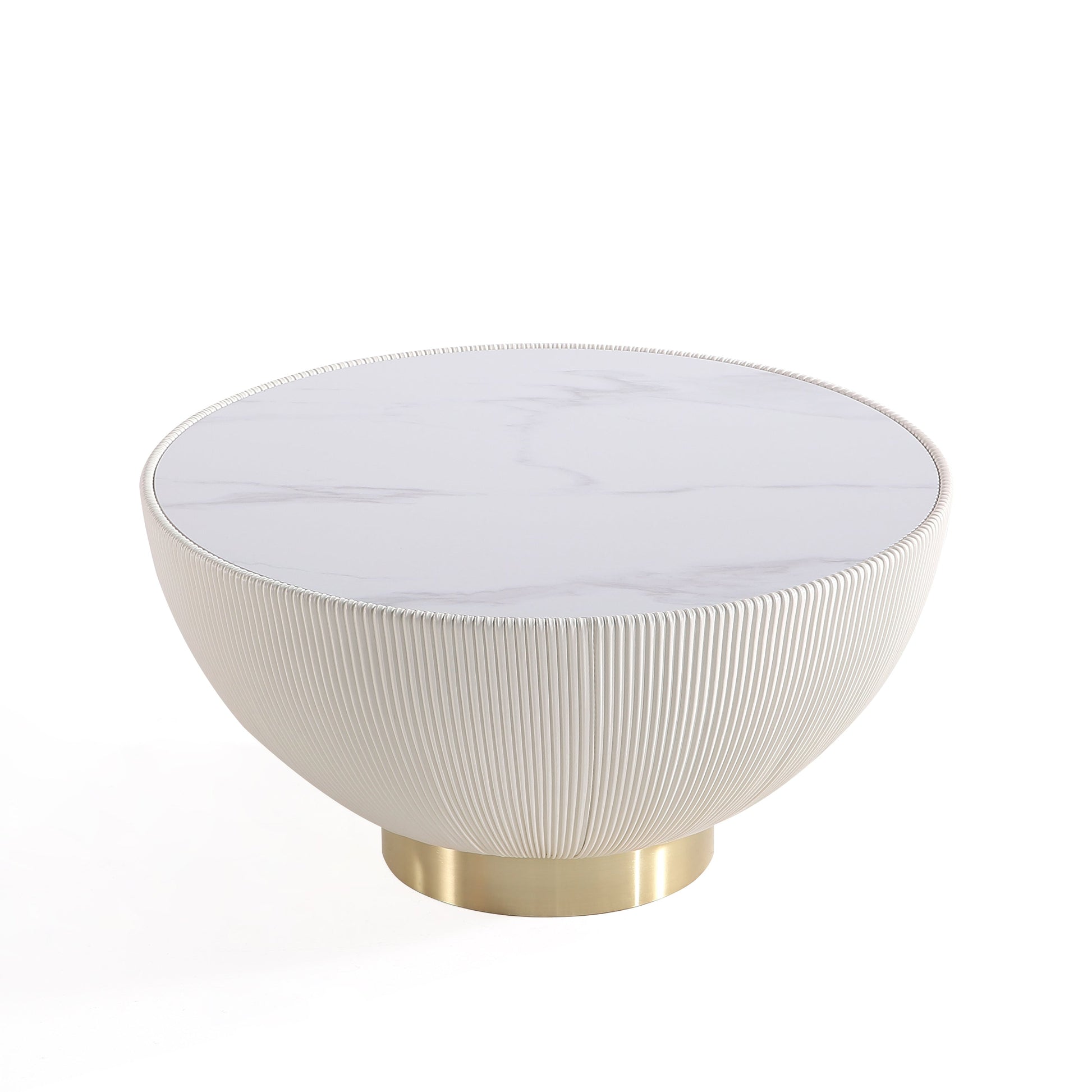 Anderson Coffee Table and End Table 2.0 in Cream and Grey (set of 2) - Ornate Home