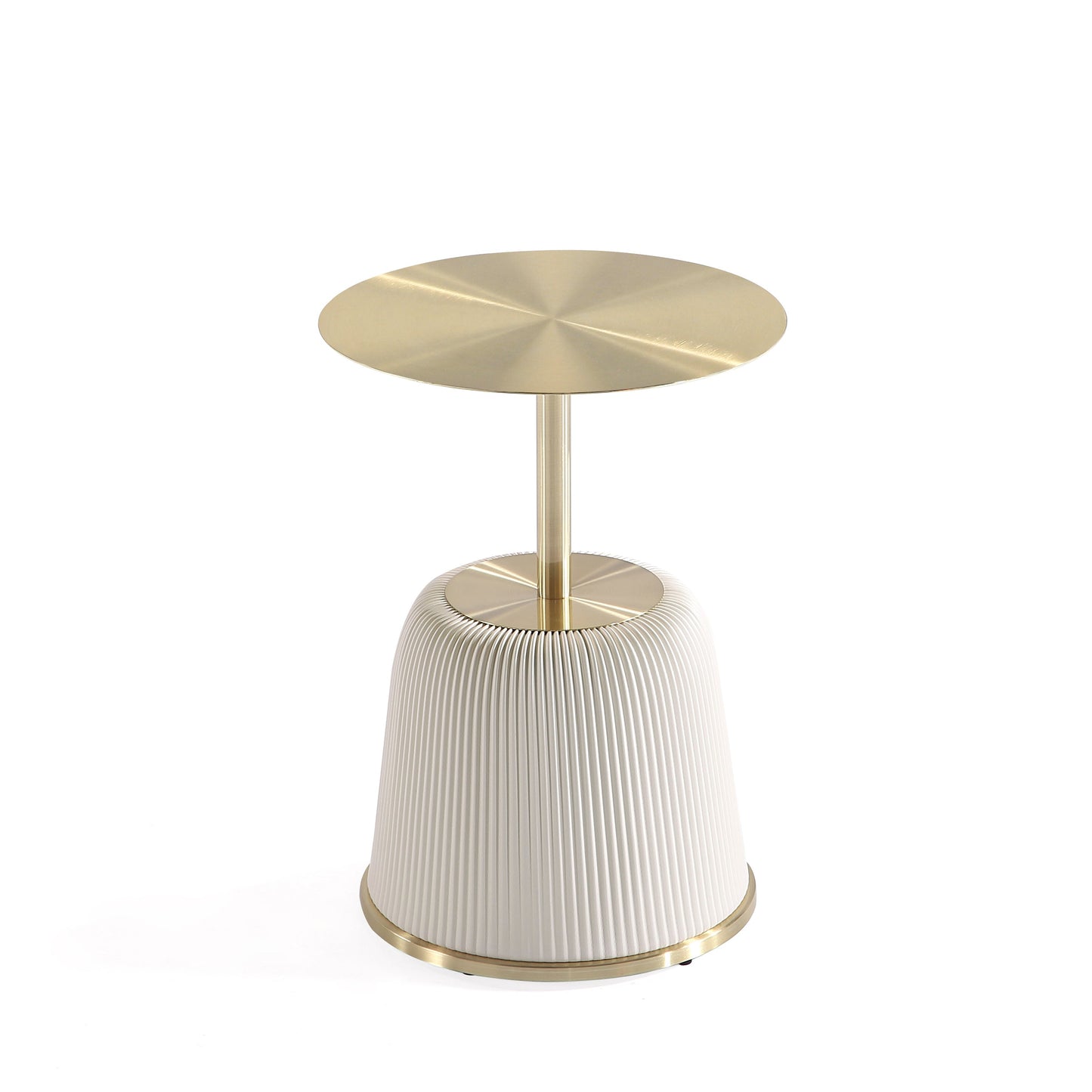 Anderson End Table 1.0 in Cream (set of 2) - Ornate Home