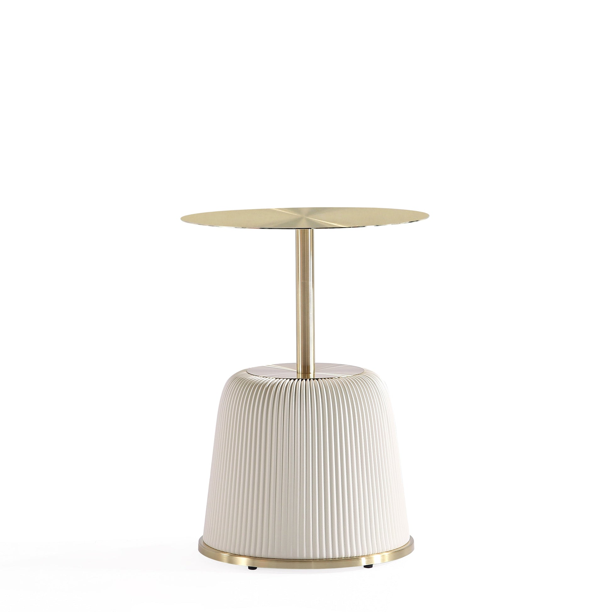 Anderson End Table 1.0 in Cream (set of 2) - Ornate Home