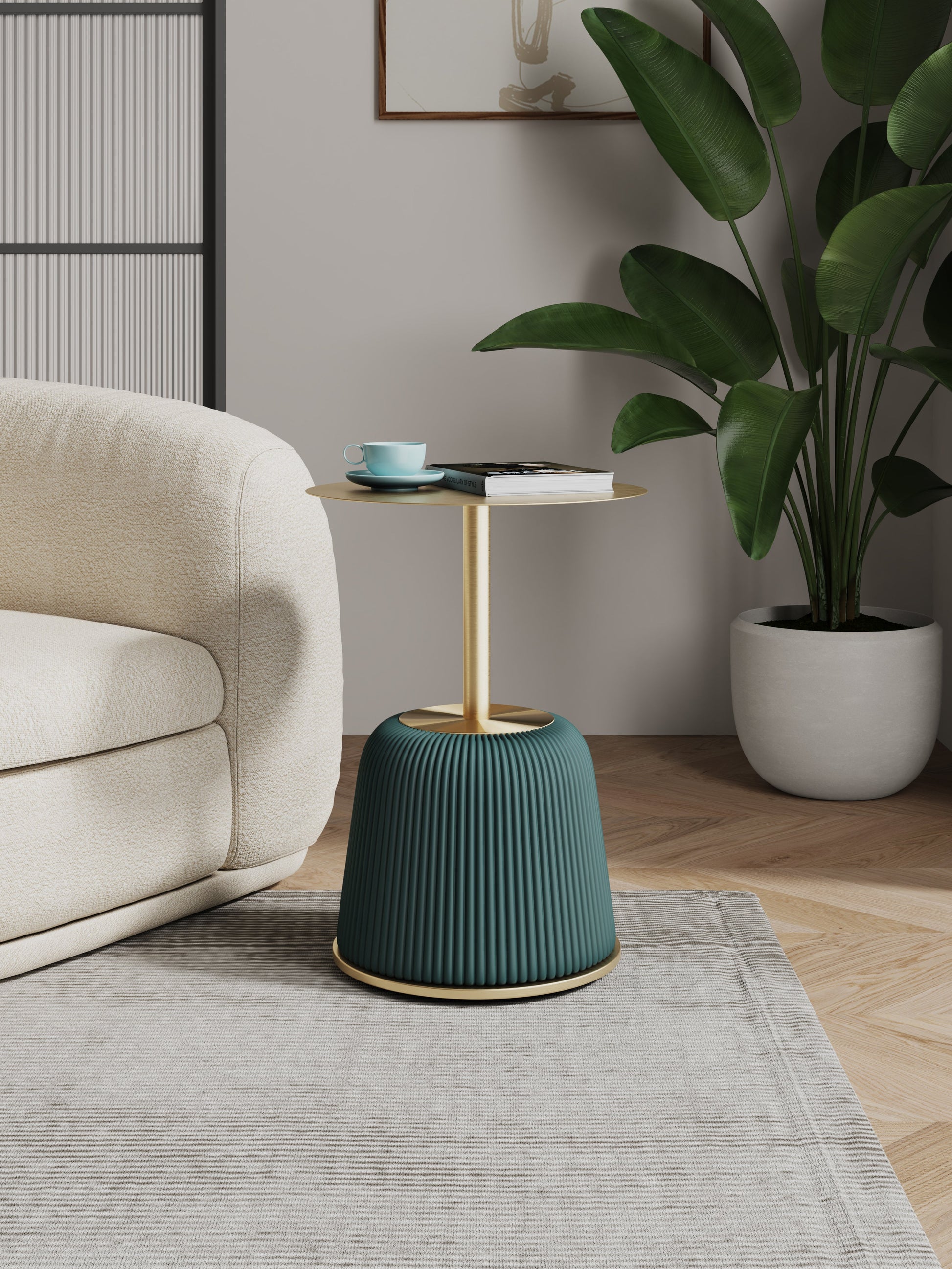 Anderson End Table 1.0 in Green - Ornate Home