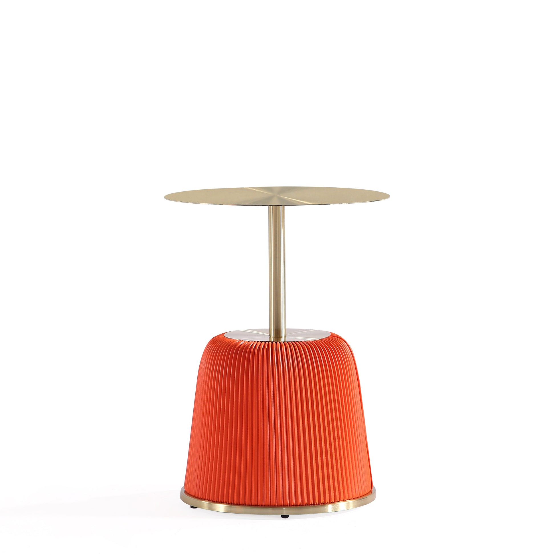 Anderson End Table 1.0 in Orange - Ornate Home