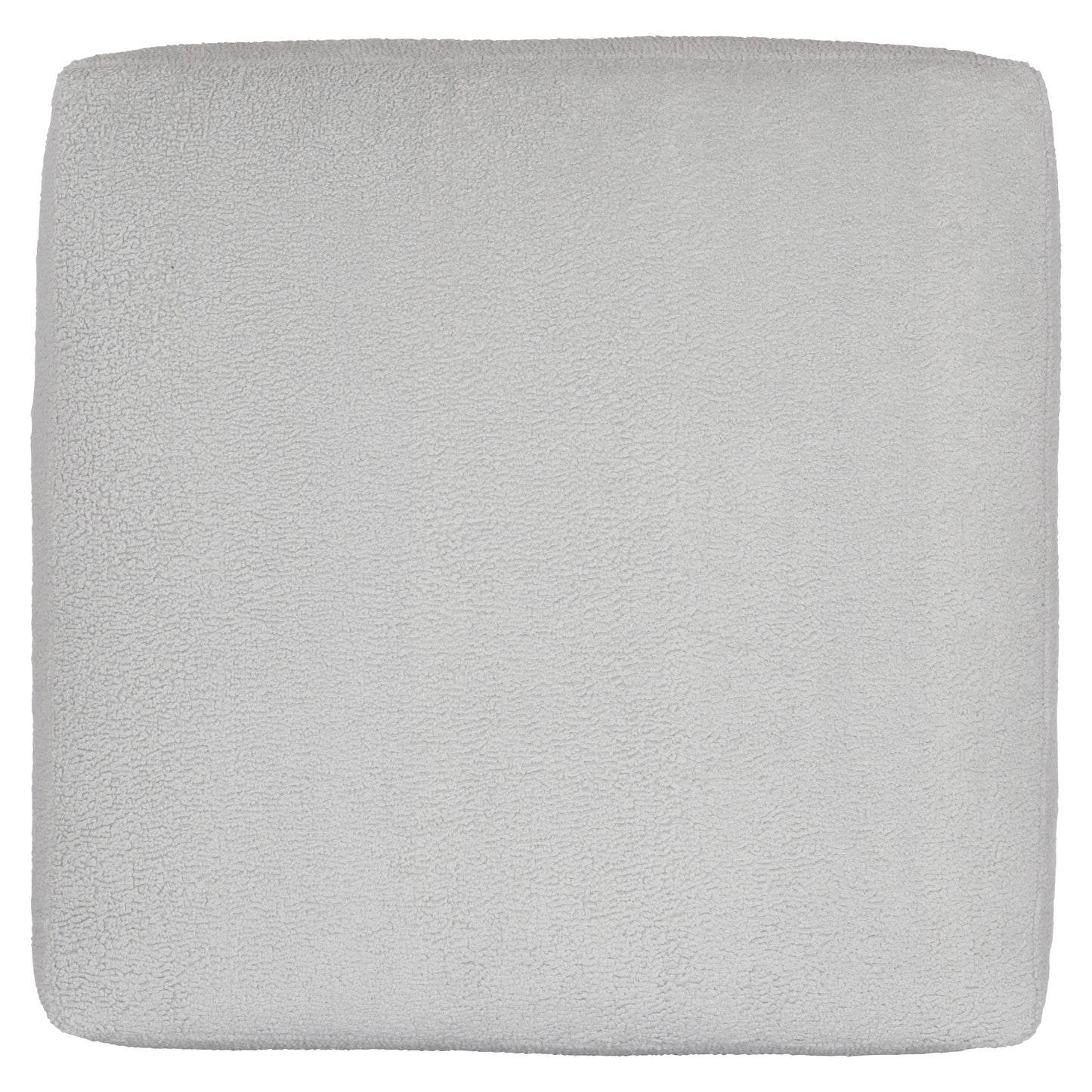 Andie Grey Fabric Bumper Ottoman - Ornate Home