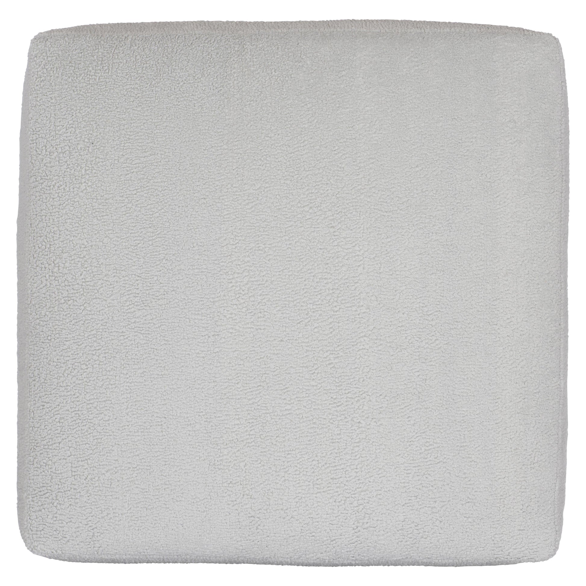 Andie Grey Fabric Bumper Ottoman - Ornate Home
