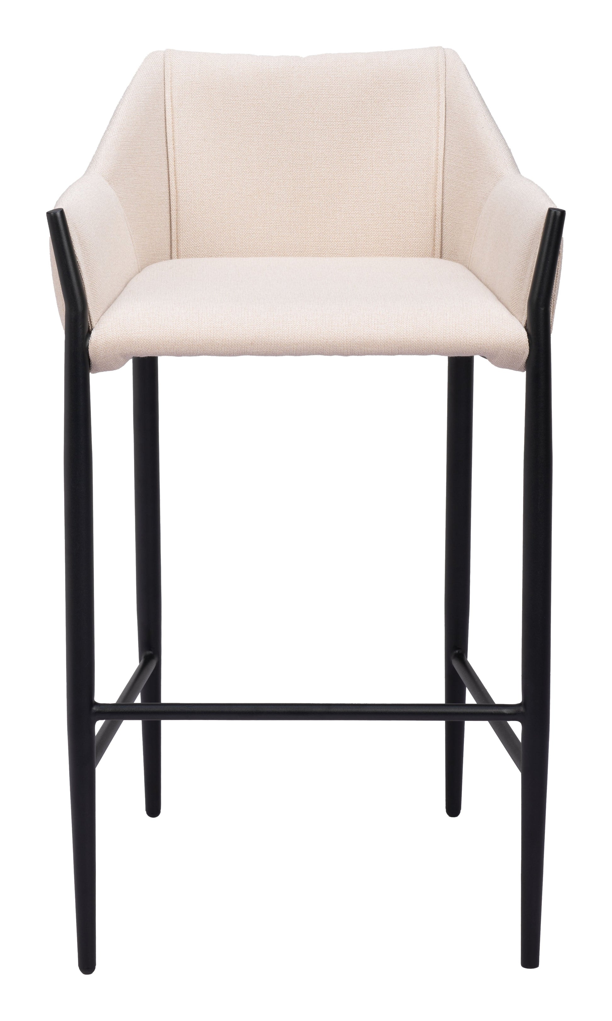 Andover Beige Barstool - Ornate Home