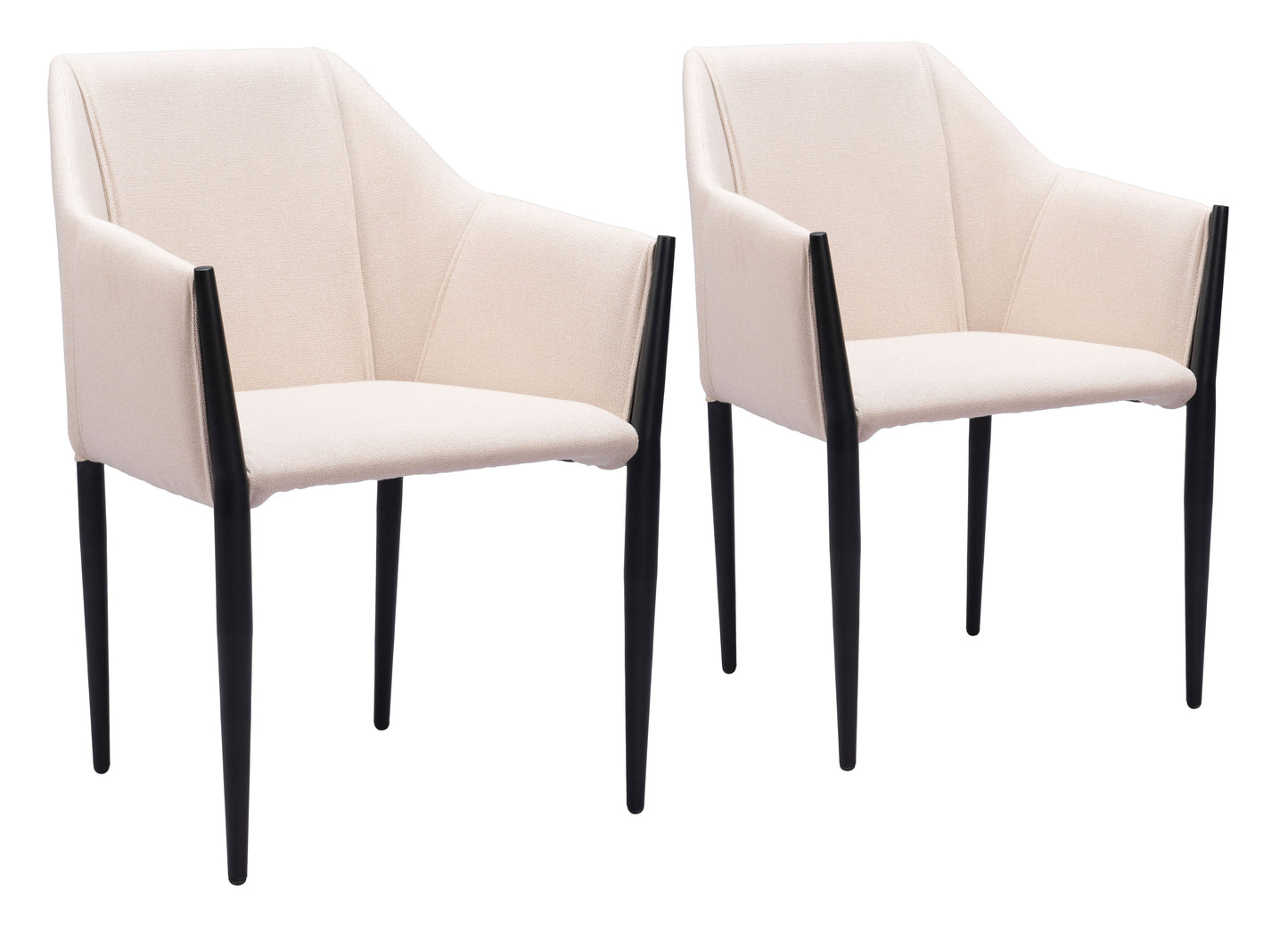 Andover Beige Dining Chair (Set of 2) - Ornate Home